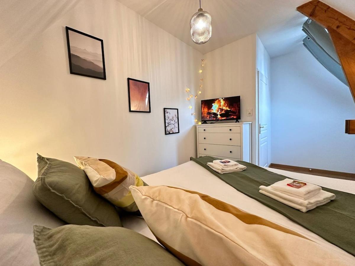 S Bayleved'Air Duplex Vue Chateau, Balneo Et Sauna Sedan Esterno foto