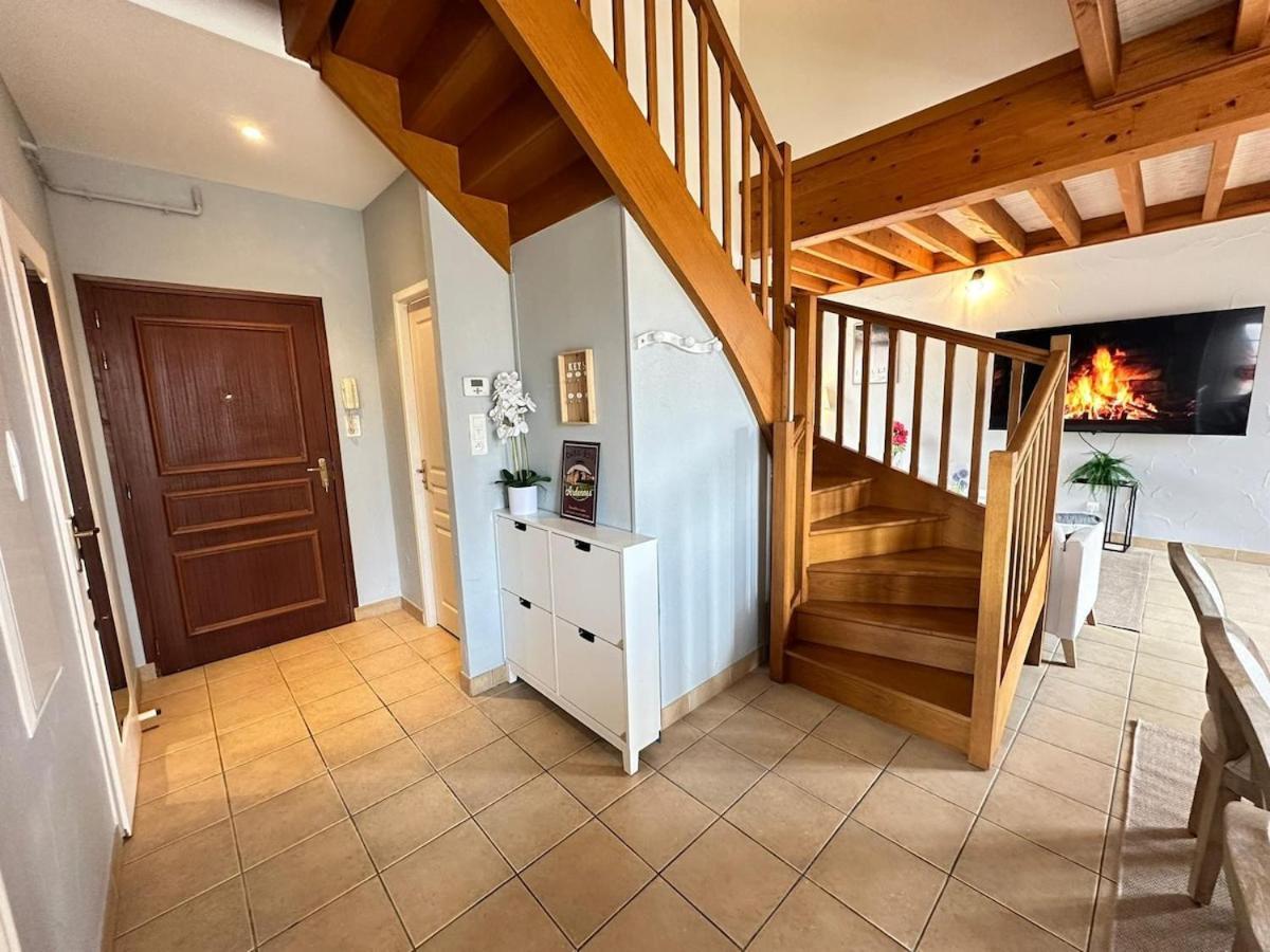 S Bayleved'Air Duplex Vue Chateau, Balneo Et Sauna Sedan Esterno foto