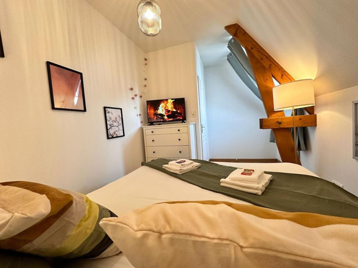S Bayleved'Air Duplex Vue Chateau, Balneo Et Sauna Sedan Esterno foto